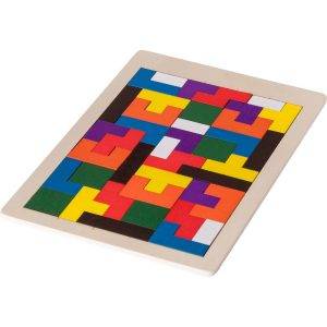 Puzzle brun personnalisable avec logo
