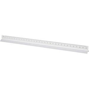 Règle triangulaire argent personnalisable avec logo