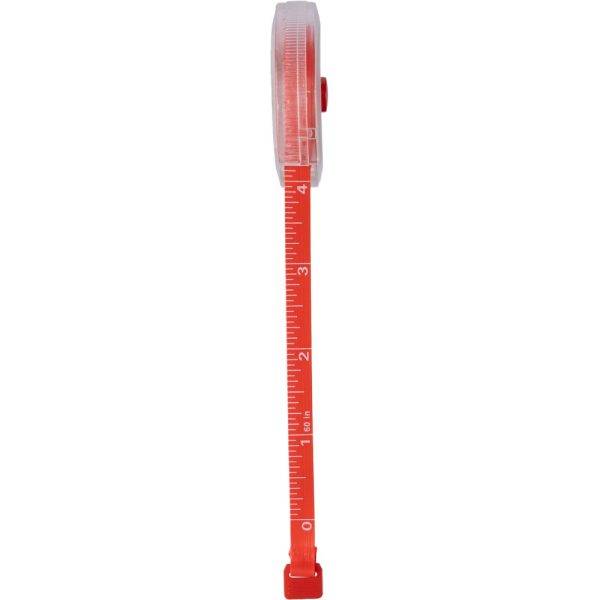 Ruban à mesurer 1,5m rouge personnalisable avec logo