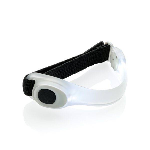 Ruban de sécurité LED noir personnalisable avec logo