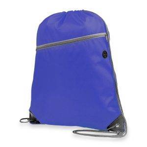 Sac à cordon Ashton bleu marine personnalisable avec logo