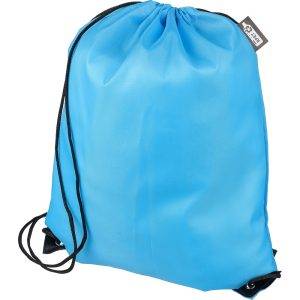 Sac à cordon bleu clair personnalisable avec logo – réf. VA861-23