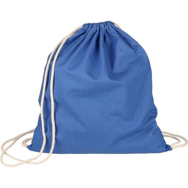 Sac à cordon bleu marine personnalisable avec logo – réf. VA404-04