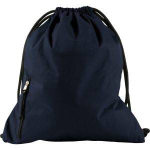 Sac à cordon bleu marine personnalisable avec logo