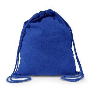 Sac à cordon B'RIGHT Sarolyn bleu marine personnalisable avec logo
