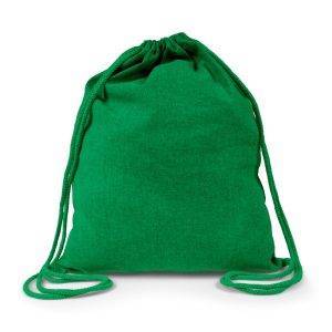 Sac à cordon B'RIGHT Sarolyn vert personnalisable avec logo