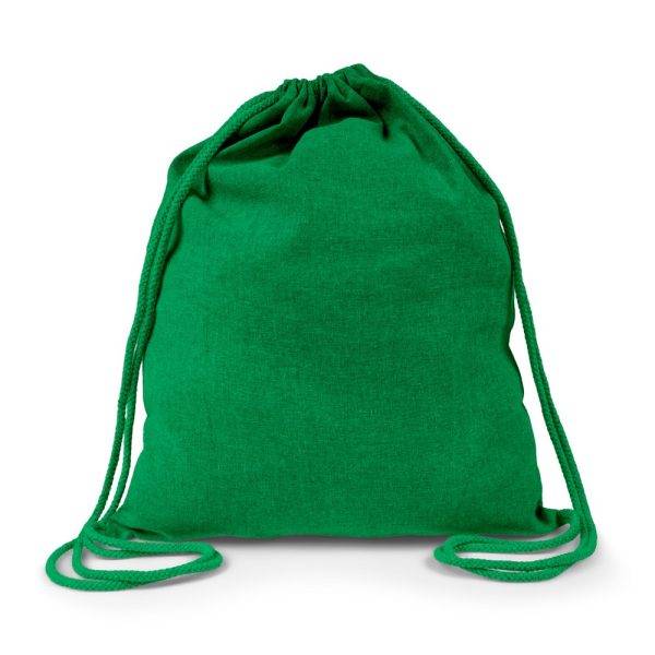 Sac à cordon B'RIGHT Sarolyn vert personnalisable avec logo