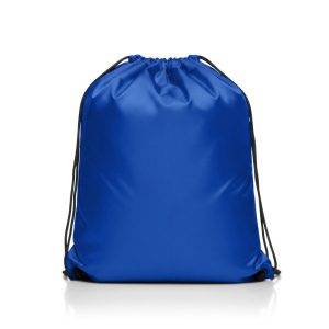 Sac à cordon Flynn bleu marine personnalisable avec logo
