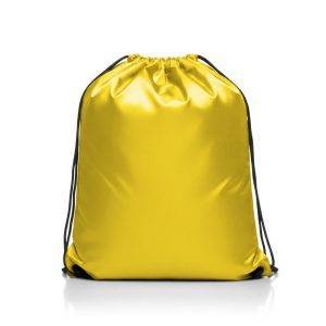 Sac à cordon | Flynn jaune personnalisable avec logo