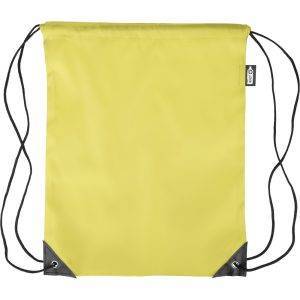 Sac à cordon jaune personnalisable avec logo – réf. VA861-08