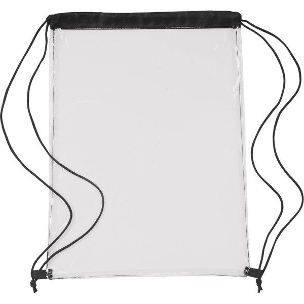 Sac à cordon noir personnalisable avec logo – réf. V7481-03