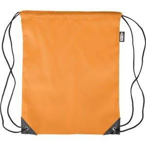 Sac à cordon orange personnalisable avec logo – réf. VA861-07