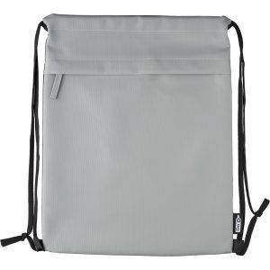 Sac à cordon RPET graphite personnalisable avec logo
