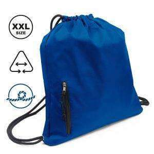 Sac à cordon XXL Salim bleu marine personnalisable avec logo