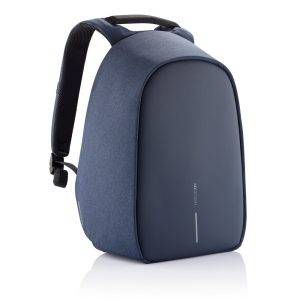 Sac à dos antivol Bobby Hero Regular bleu personnalisable avec logo