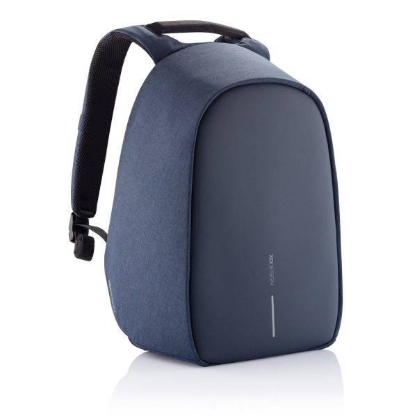 Sac à dos antivol Bobby Hero Regular bleu personnalisable avec logo