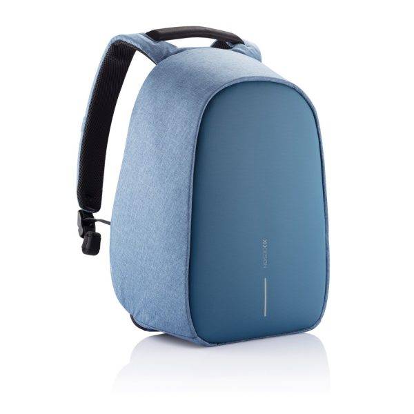 Sac à dos antivol Bobby Hero Regular bleu personnalisable avec logo – réf. P705.299