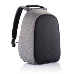 Sac à dos antivol Bobby Hero XL gris personnalisable avec logo – réf. P705.712