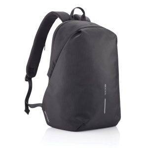 Sac à dos antivol Bobby Soft noir personnalisable avec logo