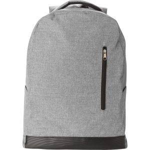Sac à dos antivol gris personnalisable avec logo