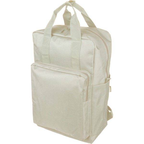 Sac à dos beige personnalisable avec logo