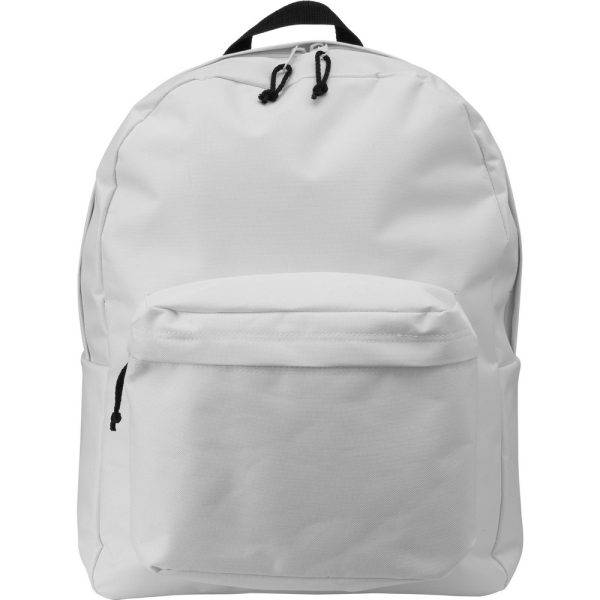 Sac à dos blanc personnalisable avec logo