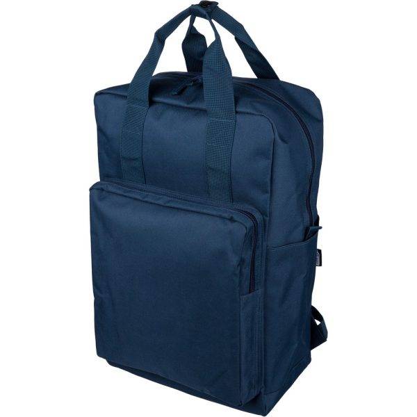 Sac à dos bleu personnalisable avec logo – réf. VB141-11