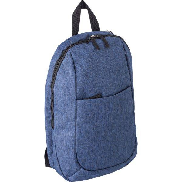 Sac à dos bleu personnalisable avec logo
