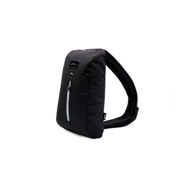 Sac à dos BrandCharger Sling noir personnalisable avec logo