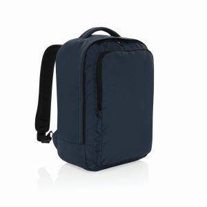 Sac à dos cabine en rPET Aware bleu personnalisable avec logo
