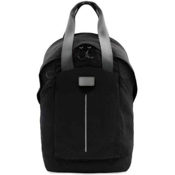 Sac à dos de voyage BrandCharger Pulse noir personnalisable avec logo