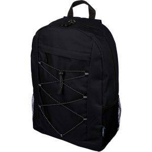 Sac à dos de voyage noir personnalisable avec logo