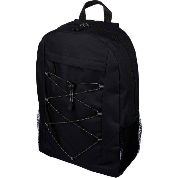Sac à dos de voyage noir personnalisable avec logo