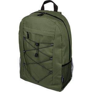 Sac à dos de voyage vert personnalisable avec logo