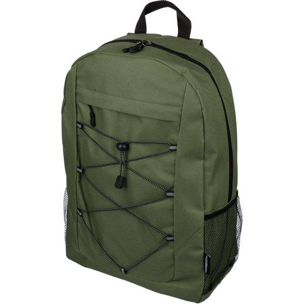 Sac à dos de voyage vert personnalisable avec logo
