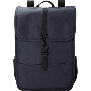 Sac à dos en RPET bleu personnalisable avec logo