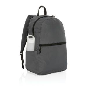 Sac à dos en rPET Impact AWARE™ gris personnalisable avec logo