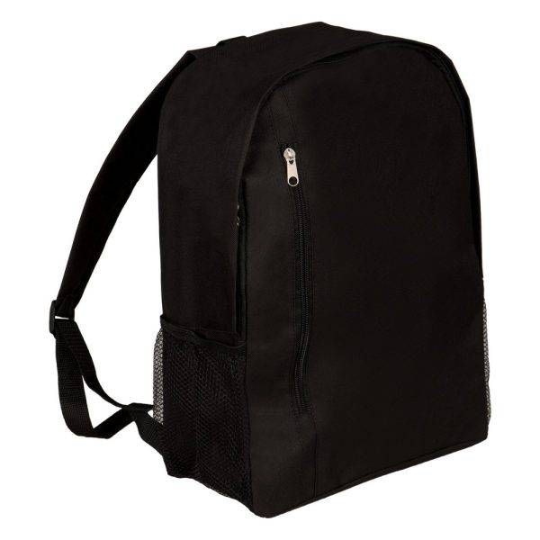 Sac à dos Finnick noir personnalisable avec logo
