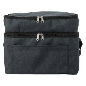 Sac à dos isotherme en RPET gris personnalisable avec logo