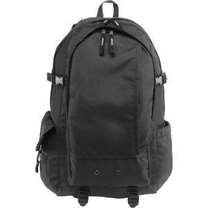 Sac à dos noir personnalisable avec logo – réf. V4590-03