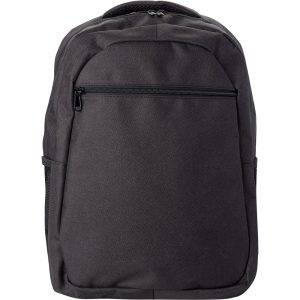 Sac à dos noir personnalisable avec logo – réf. V4889-03