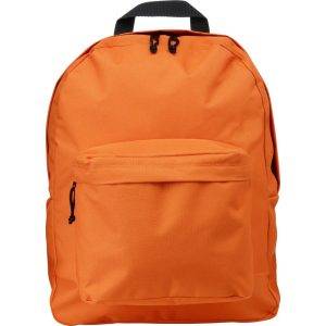 Sac à dos orange personnalisable avec logo