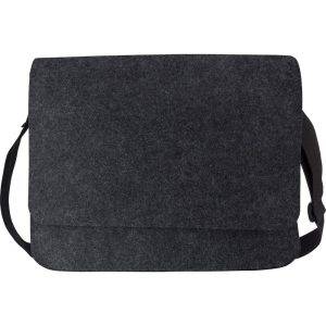 Sac à dos ordinateur feutre RPET 15" graphite personnalisable