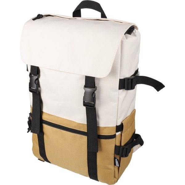 Sac à dos pour ordinateur portable 15'' beige personnalisable