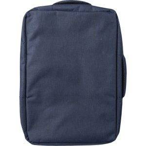 Sac à dos pour ordinateur portable 15" en RPET bleu personnalisable