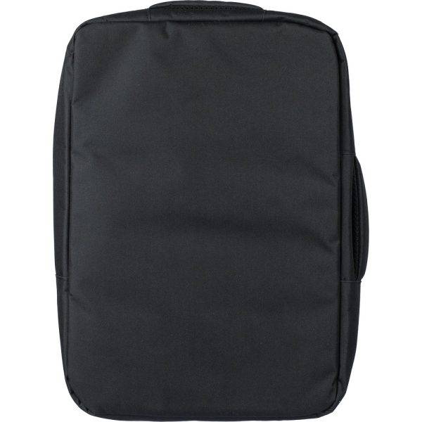 Sac à dos pour ordinateur portable 15" en RPET noir personnalisable – réf. VA851-03