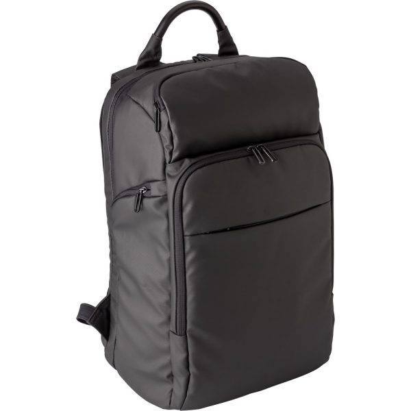 Sac à dos pour ordinateur portable 15 " noir personnalisable avec logo
