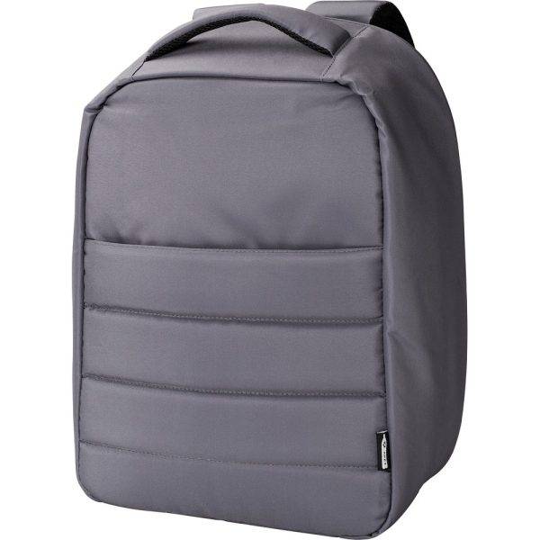 Sac à dos pour ordinateur portable 15" RPET gris personnalisable