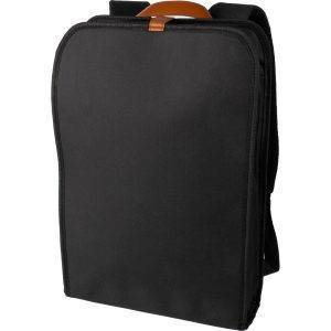 Sac à dos pour ordinateur portable 15" RPET noir personnalisable – réf. VA141-03