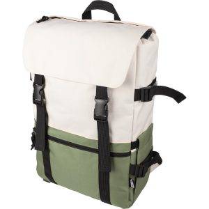 Sac à dos pour ordinateur portable 15'' vert personnalisable avec logo